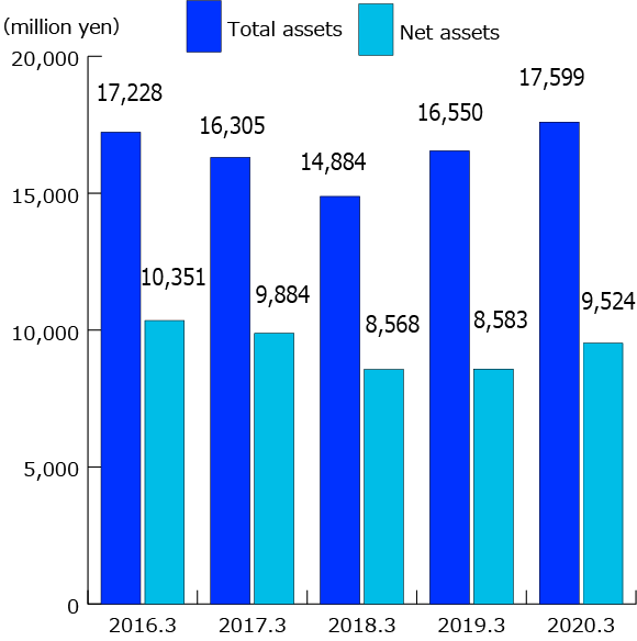 Total assets/Net assets Total assets/Net assets