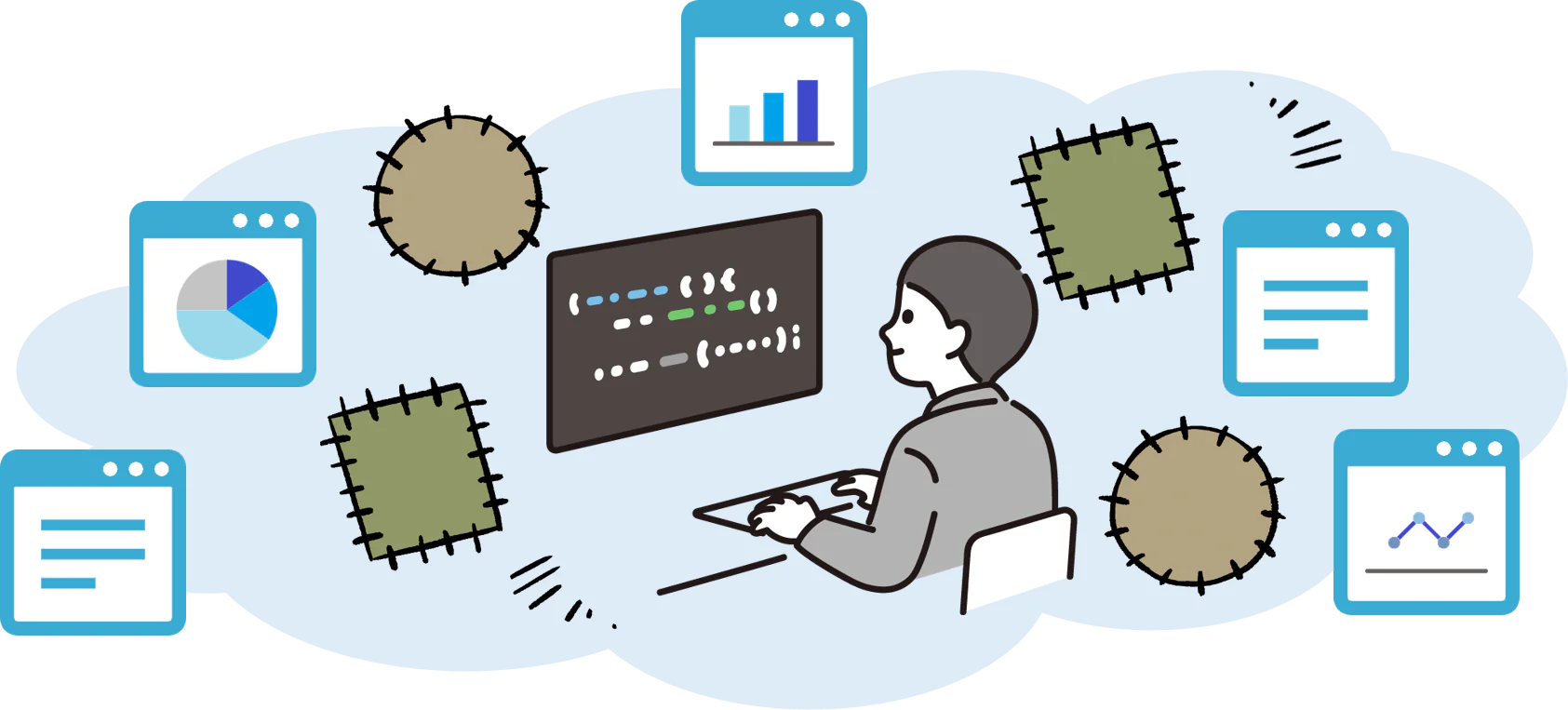 図）古いJavaバージョンやフレームワークのリスク
