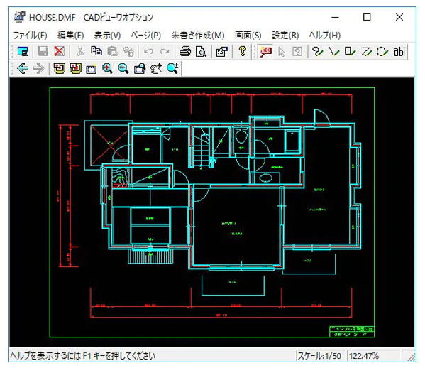 CAD図面イメージ