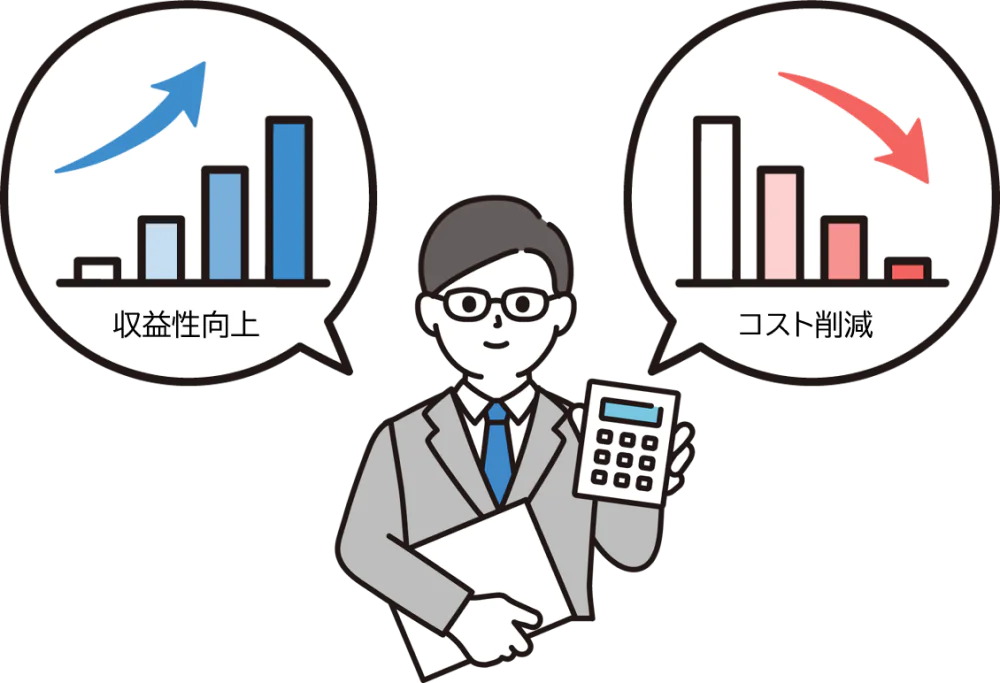 図：リアルタイムでの原価算出法の導入